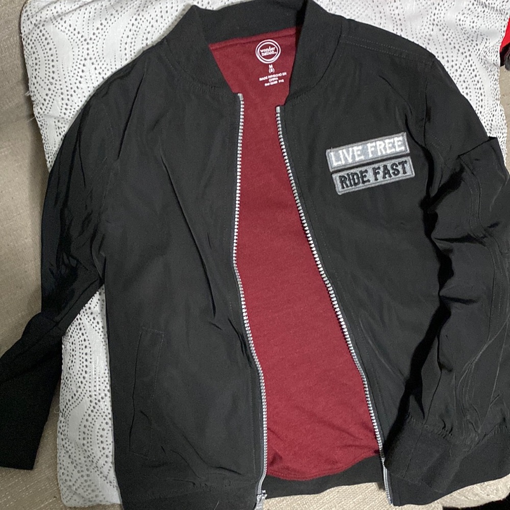 Motorcycle style jacket